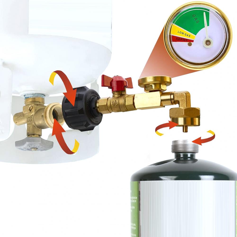 Home Cooking Gas - Złącze zbiornika gazu Akcesoria do napełniania